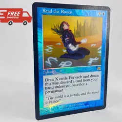 MTG Read The Runes Onslaught Foil Magic - Image 1