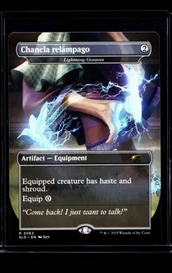 2025 MTG Magic The Gathering SLD Secret Lair Borderless #2062 Chancla relampago - Image 1