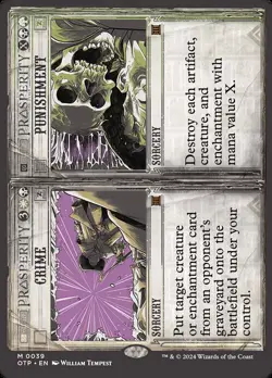 Crime // Punishment - 39 - Breaking News- Near Mint - MTG - Image 1