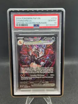 2024 POKEMON PAF EN CHARIZARD ex SPECIAL ILLUSTRATION RARE PSA 10 - Image 1