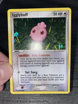 Carte Pokemon Igglybuff 37/101 HOLO Ex Legendes Oubliees ANGLAIS Occasion - Image 4