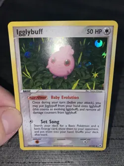 Carte Pokemon Igglybuff 37/101 HOLO Ex Legendes Oubliees ANGLAIS Occasion - Image 5