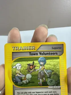 Pokemon Town Volunteers Aquapolis 136/147 Uncommon Non Holo Trainer - Image 3