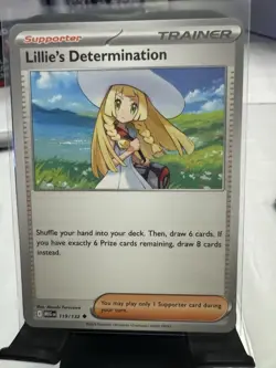 Lillie's Determination 119/132 Me01: Mega Evolution Trainer Pokemon TCG English - Image 1