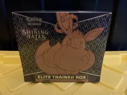 Pokemon TCG Shining Fates Elite Trainer Box ETB Factory Sealed W/Plastic Sleeve - Image 1