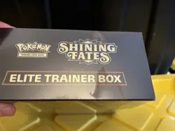 Pokemon TCG Shining Fates Elite Trainer Box ETB Factory Sealed W/Plastic Sleeve - Image 2