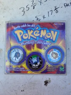 Pokemon Vintage Battling Coin Game #54 Psyduck #42 Golbat #128 Tauros - Image 1