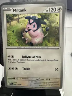 Miltank 106/132 Me01: Mega Evolution Reverse Holo Common Pokemon TCG English NM - Image 1