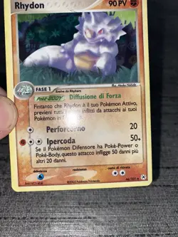 Carte Pokemon Rhydon 46/101 Holo Ex Legendes Oubliees ITALIEN Occasion - Image 4