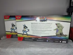 Pokemon Lucario Tyranitar Premium Collection Prismatic Sam’s Club 2x Lot Bundle - Image 3