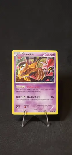 Pokemon Giratina XY184 XY Holo LP - Image 1