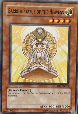 YuGiOh! - Barrier Statue of the Heavens - CDIP-EN023 - Unlimited - Common - Image 1