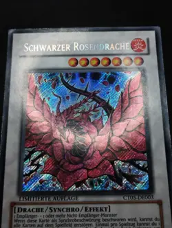 YUGIOH 2008 | BLACK ROSE DRAGON | CT05-DE003 | LIMITED | GERMAN | EXCELLENT - VG - Image 5