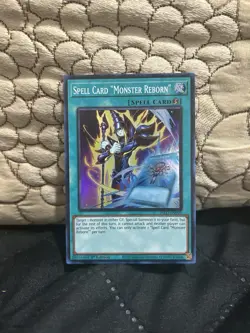 Spell Card "Monster Reborn" INFO-EN099 The Infinite Forbidden 1st Edition - Image 1