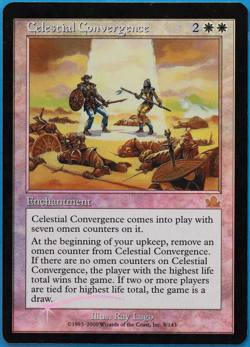 Celestial Convergence FOIL Prophecy PLD White Rare CARD (505518) ABUGames - Image 1