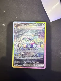Terapagos EX 170/142 Stellar Crown Special Illustration Rare Holo Pokemon Card - Image 1
