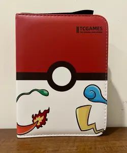 NEW POKEMON TCGAMES Beginner-Size 3 ring Binder 440 Pocket Top Loader Card - Image 1