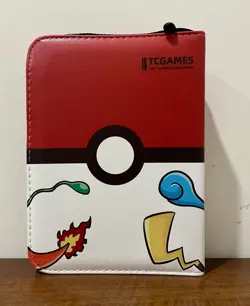 NEW POKEMON TCGAMES Beginner-Size 3 ring Binder 440 Pocket Top Loader Card - Image 2