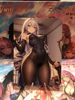 Beautiful Waifu Card Goddess Story CCG Anime Waifu Double Sided - Image 1