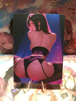 Tifa Final Fantasy Waifu Card Goddess Story CCG Anime Hentai Waifu Double Sided - Image 1