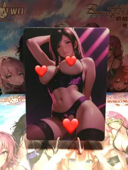 Tifa Final Fantasy Waifu Card Goddess Story CCG Anime Hentai Waifu Double Sided - Image 2