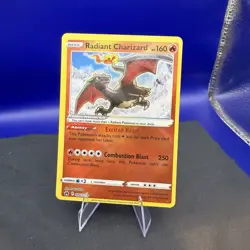 Pokemon TCG Radiant Charizard 020/159 Crown Zenith 👑 SWSH NM Pokemon Card 2023 - Image 1