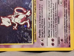 Pokemon 1999-2000 Mewtwo #10/130 Base Set 2 Holo Raw Card Creased - Image 4