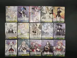 Weiss Schwarz Azure Lane 15 Card Lot, Waifu, Sexy Hot Anime Girls - Image 1