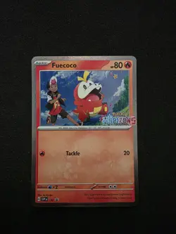 FUECOCO - SVP 192 - HORIZONS STAMP PROMO - POKEMON CARD - Image 1