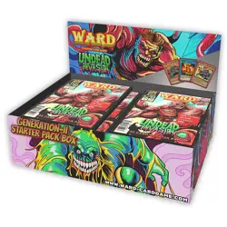 Ward Trading Card Game Generation 2 Undead Invasion Starter Pack Box Sealed - Image 1