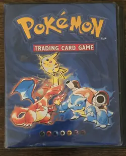 1999 Pokemon 4 Pocket Trading Card Game Collector's Album/Binder 742818083201 - Image 1