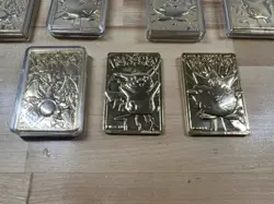 LOT OF 7 BURGER KING GOLD PLATED POKEMON TRADING CARDS & 6 POKEBALLS CHARIZARD - Image 4