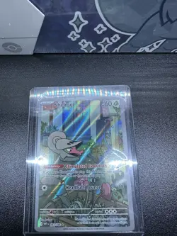 Shelmet 93/86 Illustration Rare Full Art Holo White Flare Pokemon TCG Card NM - Image 2