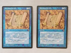 Played Merchant Scroll Homelands Mtg Magic the Gathering - Image 1