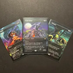 Duskmourn: House of Horror Foil. LOT OF 3- Crypt Ghast, Damn, and Exhume! DSC - Image 1