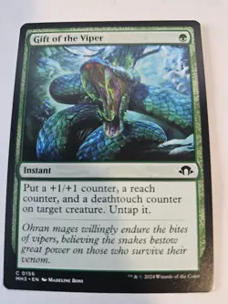 MTG - Gift of the Viper - Modern Horizons 3 - Image 1