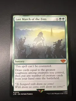 MTG Lord of the Rings-Last March of the Ents -NM-172 - Image 1