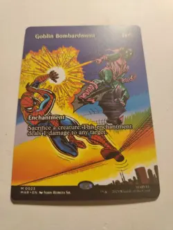 Magic the Gathering MTG MAR Goblin Bombardment 23 Regular Near Mint - Image 2