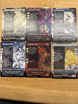 Mtg FIN Final Fantasy - Lot of 6 Invocations FR -NM - Image 1