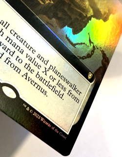 MTG Ascend from Avernus *EXTENDED ART FOIL* 554 NM - Image 3