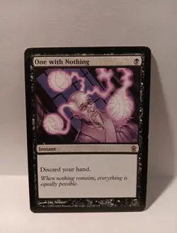One with Nothing Saviors of Kamigawa Magic The Gathering - Image 1