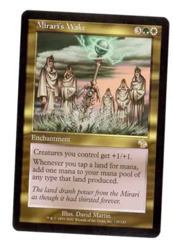 Magic The Gathering JUDGMENT MIRARI'S WAKE WHITE GREEN MULTI ENCHANTMENT - Image 1