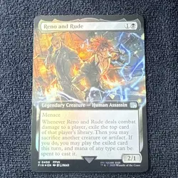 Reno and Rude (Extended Art) Final Fantasy Foil | Collector Rare - Image 1