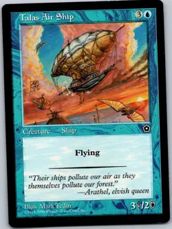 Magic The Gathering Talas Air Ship # Portal Second Age - Image 1