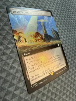 MTG HELIOS One #0969 Surge Foil Ext. Art Rare Universes Beyond: Fallout (PIP) - Image 3