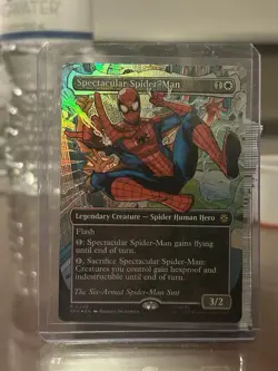 Spectacular Spider-Man (0240) (Borderless) (Textured Foil) Marvel's... - Image 1