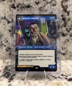 Norman Osborn (Borderless Foil) - M 0220 - Marvel's Spider-Man MTG - Image 1