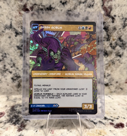 Norman Osborn (Borderless Foil) - M 0220 - Marvel's Spider-Man MTG - Image 2