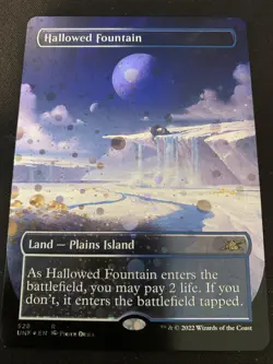 Hallowed Fountain (Borderless) Unfinity Foil - Image 1