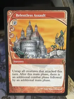 Relentless Assault Future Sight Mystery Booster 2 MTG Magic - Image 1